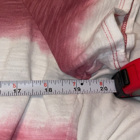 Old Navy - size large - SS Waiste Midi - pink and white dress - like new! - Picture 7 of 10